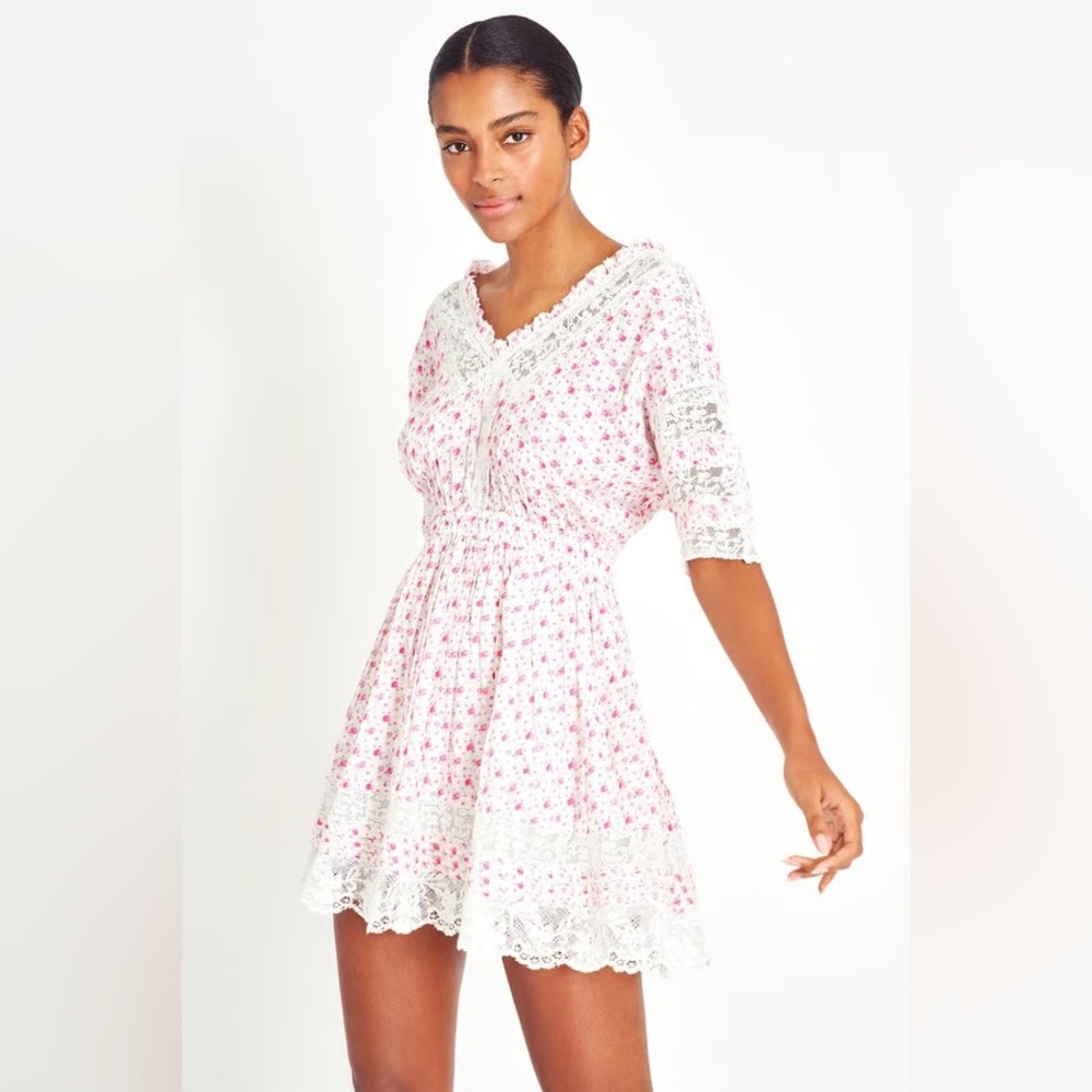 LoveShackFancy Newton Mini Dress Size XS